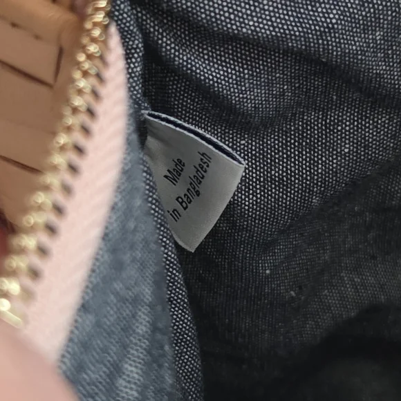 Clare V Petit Moyen  Woven Crossbody Bag In Bisque - Picture 9 of 12